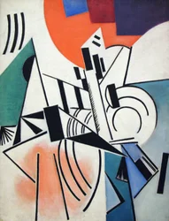 Composition non objective suprématisme